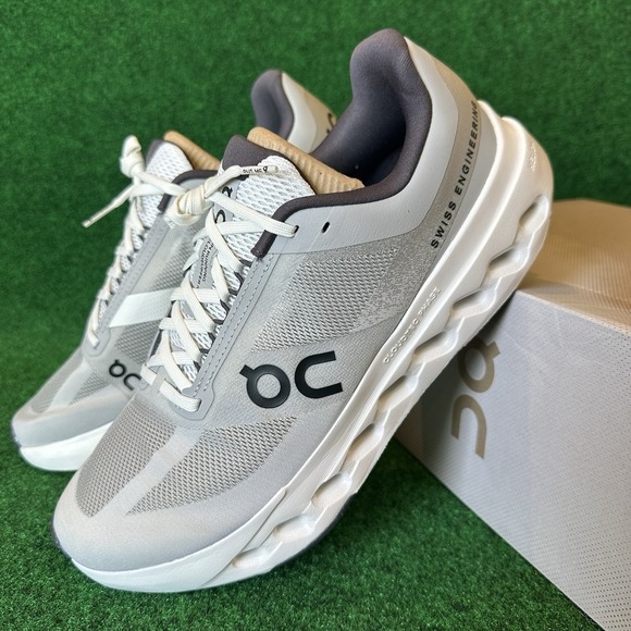 Once We Were Warriors Other - ON Running Cloudsurfer Next Sneakers Men's Size 9 M Gray White Cloud - NEW